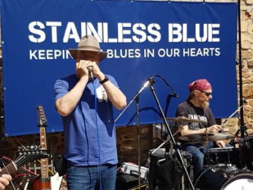 STAINLESS BLUE - Burg Satzvey Bluesharp