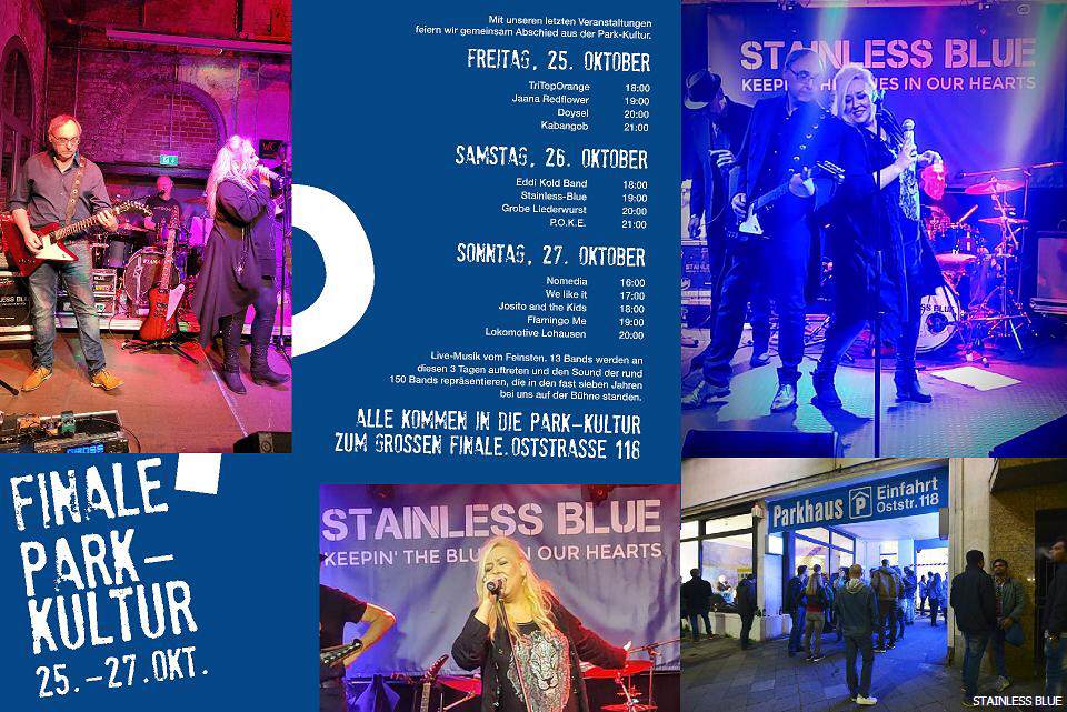STAINLESS BLUE live in der Park-Kultur